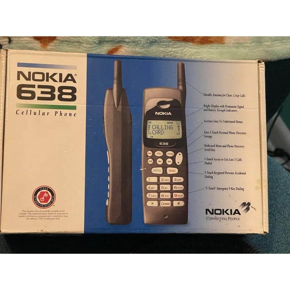 Nokia 638 Vintage Cell Phone , ( Not Working ) No‎ Power